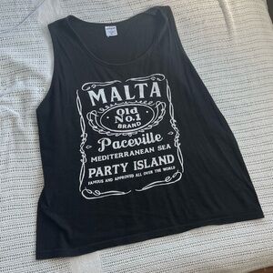 Malta island tank top
